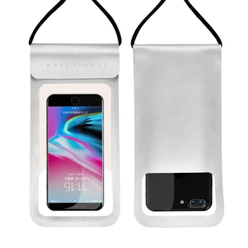 Nepremočljiva Telefon mobilni vrečko vratu torbica Plavanje Vrečko Vrečka handyhülle mit band za iPhone 6 7 8 X/8 Plus xiaomi huawei