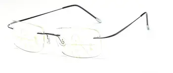 EVUNHUO Titanove zlitine Smart Zoom Asymptotically Multi-focal Postopno Obravnavi Očala, ki Niso sferične leče obravnavi očala