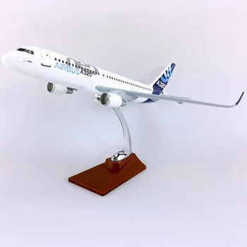 36 CM 1/150 obsega zbirateljske Airbus A320 NEO letalo model igrače letalskih družb letala diecast plastičnih zlitine letalo darila za otroke