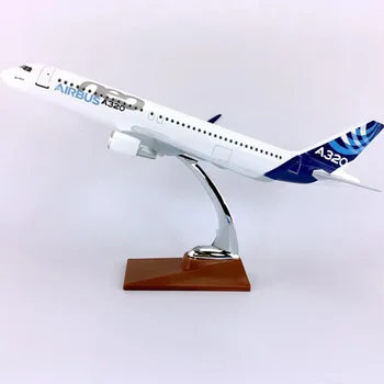 36 CM 1/150 obsega zbirateljske Airbus A320 NEO letalo model igrače letalskih družb letala diecast plastičnih zlitine letalo darila za otroke