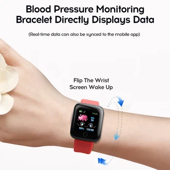 Pametno Gledati Moške Smartwatch Ženske Krvnega Tlaka, Srčnega utripa Nepremočljiva Pametne Ure Šport Za Android IOS Dropshipping