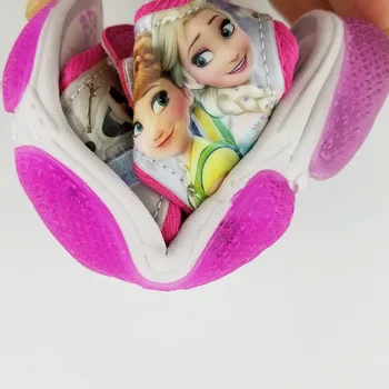 Novo zamrznjene elsa in Ana dekleta sandali z LED luči Disney princesa otroci mehko čevlji Evropi velikost 20-31