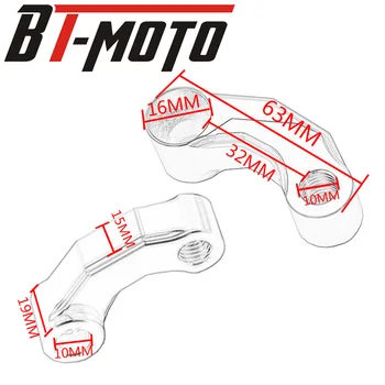 R1200GS Motocikel Ogledala Riser Razširitev Oklepajih Adapter Primerni za BMW R1200GS LC/ R1200 GS LC Avanturo 2013-2016