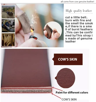 COWATHER Moških pasu 2019 najnovejši design krava pravega usnja pasu za moške, modni, klasični moški trak zlitine pin sponke brezplačna dostava