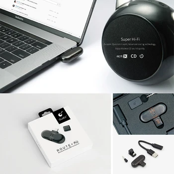 GuliKit Pot+ Pro Brezžični Buletooth Avdio USB Sprejemnik Oddajnik z 3.5 mm, mikrofon za Nintendo Stikalo