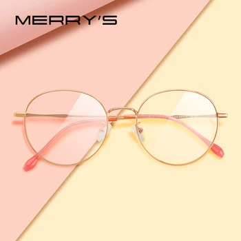 MERRYS DESIGN Ženske Modni Trendi Ovalne Očal Okvir Ženske Očala za Kratkovidnost Recept Optična Očala S2022