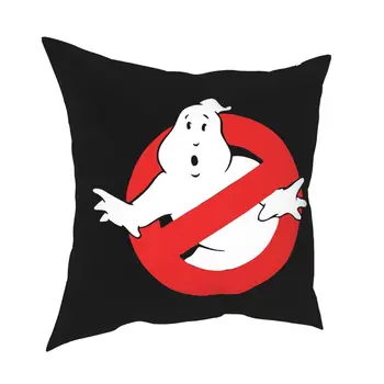 Ghostbusters Logotip Pillowcover Doma Dekorativne Blazine Pokrov Vrgel Blazino za Dom Poliester Double-sided (obojestransko Tiskanje, Tiskanje