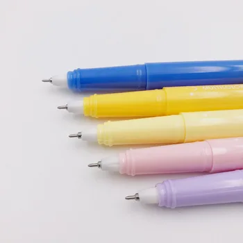 12 Barvne Zamenljive Kartuš Gel Peresa Nastavite za 0,38 mm Luksuzni kakovosti barvno črnilo žogo pero Šolske potrebščine pisarniško pisarniški