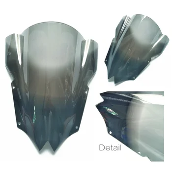 Motorno kolo Vetrobransko steklo vetrobransko steklo, primerni za YZF600 R6 2008 2009 2010 2011 2012 2013 1 set Pribor