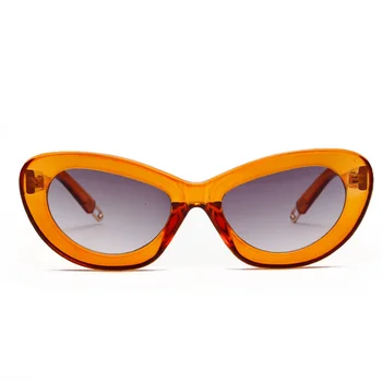 Vintage Mačka Oči, sončna Očala Ženske blagovne Znamke Oblikovalec Candy barve Retro Očala 2019 moda Cateye sončna Očala odtenki Moških UV400