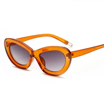Vintage Mačka Oči, sončna Očala Ženske blagovne Znamke Oblikovalec Candy barve Retro Očala 2019 moda Cateye sončna Očala odtenki Moških UV400