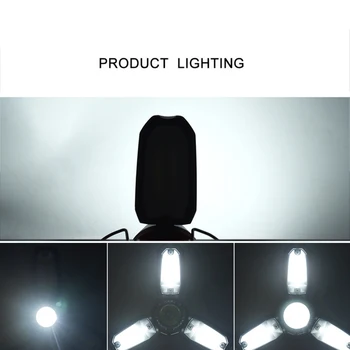 Led COB Prenosni Pozornosti Nepremočljiva delovna svetilka Svetilka, Polnilne, LED Luči, Svetilka Za Kampiranje, Lov na Prostem Z USB