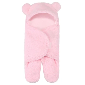 Srčkan NewbornSplit nogami spalna vreča za toploto in Malčke Baby Spalne Vreče Zadrgo Newborn baby Wrap (0-3 mesece)