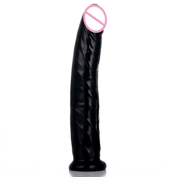 Soft 17 cm Dolgo Realističen Dildo Analni Čep Butt Plug Thrusting Dildos Dolg Penis G-spot Sex Igrače Za Ženske, Lezbijke, Moški Masturbator