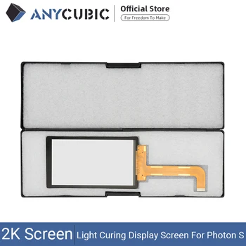 ANYCUBIC Foton S 2K LCD Svetlobe Zdravljenju Zaslon Modul 2560x1440 Deli Kompleti Accecceries Visoko Svetlost