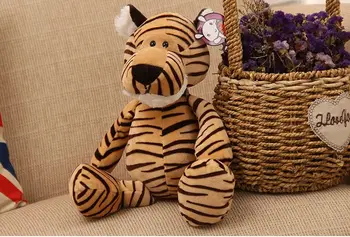 Majhne, luštna, plišastih mehko tiger igrače plišaste novo tiger lutka darilo približno 25 cm