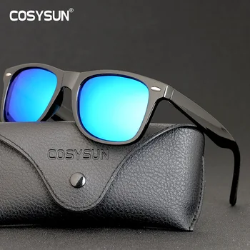 COSYSUN Retro Sončna Očala Moda Letnik Moški Ženska Polarizirana sončna Očala Vožnje Zrcali UV400 2140