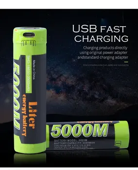 USB 5000M Micro USB 18650 3,7 V 3500mAh Li-ionska Baterija za Polnjenje 4 Indikator LED Power bank baterija za Mobilne naprave polnjenje baterije
