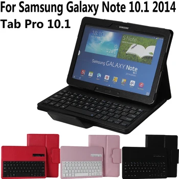 Odstranljivo Držalo Brezžično Tipkovnico Bluetooth Primeru Pokrovček za Samsung Galaxy Tab 10.1 Pro T520 T525 Note 10.1 P600 P601 P605