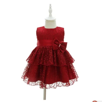 Nova Otroška Oblačila Dekle Rojstni dan Dekleta Tutu Obleko Poročno Vestido Rdeče Božič Obleko Večer Stranka Obleke Princess Obleke za Dekle