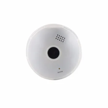 AOUERTK LED Luči 960P WiFi CCTV Fisheye Žarnica Svetilka IP Kamero 360-Stopinjski Brezžični Panoramski Dan in Noč Home Security Vlomilec