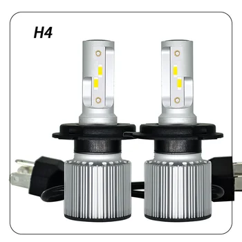 2PC Avto Svetlobe H7 LED Smerniki mini Žarnica H1 H4 H8 H11 9005 HB3 9006 HB4 LED Žaromet meglenke CSP 50 W 10000LM Za Auto 12V 24V