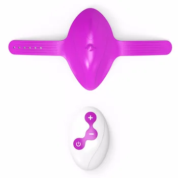 Thierry Nevidno Nosljivi Brezžični Daljinski upravljalnik Silikonski Vibrator C String Hlačke Vibracijsko Jajce za Stimulator Klitorisa