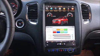 128 GB Navpično Tesla slog Android avto, GPS Navigacija za Dodge Durango 2012+ radio magnetofon glavna enota Multimedijski predvajalnik
