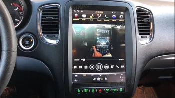 128 GB Navpično Tesla slog Android avto, GPS Navigacija za Dodge Durango 2012+ radio magnetofon glavna enota Multimedijski predvajalnik