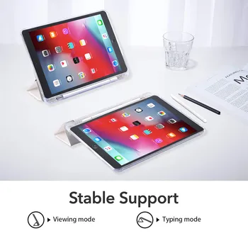 Živalski Vzorec Kravo za Zrak 4 iPad Primeru Srčkan Svinčnik Imetnik 10.2 8. do leta 2020 7. za 12,9 Pro 11 2018 Mini 5 Pokrov Silikonski 10.5 Zraka 2