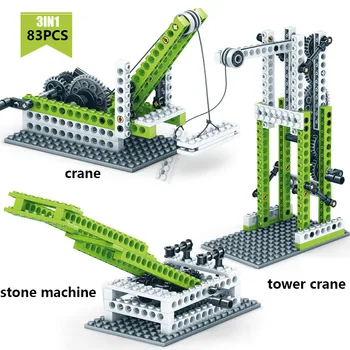 STEBLO mehansko orodje črv pogon tehnika model gradniki ustvarjalca izobraževalne znanosti nizke gradnje igrače moč