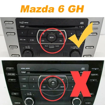 Moonet Avto Avdio MP3 AUX USB Adapter 3.5 mm AUX Vmesnik CD Menjalec za Mazda 3 5 6, MPV, CX7