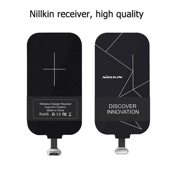 Qi Brezžično Polnjenje Naprave za Samsung Galaxy A50 Brezžični Polnilnik & USB Tip C Adapter za Polnjenje Sprejemnika Darilo Telefon Primeru A50