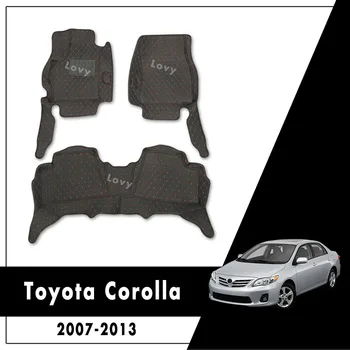 Avto predpražnike Za Toyota Corolla X 10. E140 E150 2007 2008 2009 2010 2011 2012 2013 Floorliner Notranje zadeve Pripomoček za Preproge
