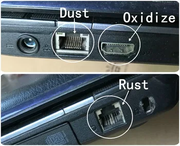 Nepremočljiva Dustproof Laptop Črn Silikonski čep vrata, pokrov Za Lenovo Thinkpad T460 T460P T460S T470P 14
