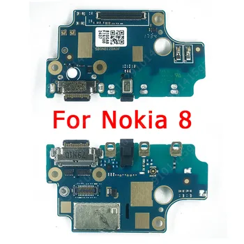 Original USB Charge Odbor za Nokia 6 Polnjenje Vrata PCB Dock Priključek Flex Kabel Nadomestni Rezervni Deli