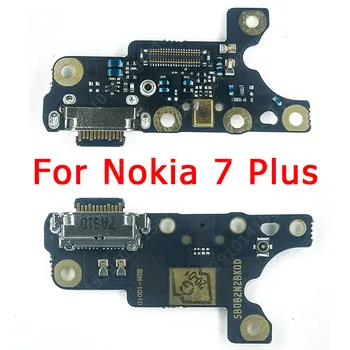 Original USB Charge Odbor za Nokia 6 Polnjenje Vrata PCB Dock Priključek Flex Kabel Nadomestni Rezervni Deli