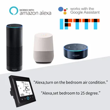 Smart Termostat WiFi Temperaturni Regulator Smart Življenje APP Daljinski upravljalnik za Ogrevanje Deluje s Alexa googlova Domača stran 16A