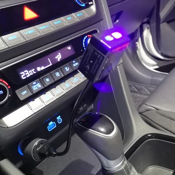 Avto Streho Star Svetlobo Notranjosti LED Zvezdnato Laser Vzdušje Projektor USB Auto Dekoracijo Noč Doma Dekor Avto Styling