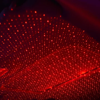 Avto Streho Star Svetlobo Notranjosti LED Zvezdnato Laser Vzdušje Projektor USB Auto Dekoracijo Noč Doma Dekor Avto Styling