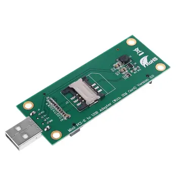 Mini PCI-E Brezžični WWAN Na USB Adapter za Kartico Reža za Kartico SIM tipka Za HUAWEI EM730