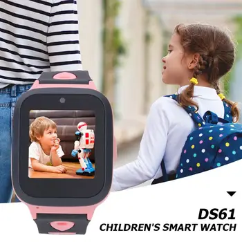 DS61 IP67 Nepremočljiva Otroci GPS Pametni Telefon 1.44 palčni IP67 Nepremočljiva Watch Baby Gibanja GPS Sledilnik Watch 55x41x12mm