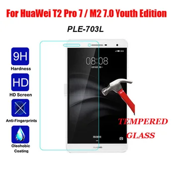 Ultra Tanko Kaljeno Steklo za Huawei T2 7.0 Pro Screen Protector Za Huawei MediaPad m2 lite 7.0 PLE-703L Zaščitno Steklo Film