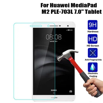 Ultra Tanko Kaljeno Steklo za Huawei T2 7.0 Pro Screen Protector Za Huawei MediaPad m2 lite 7.0 PLE-703L Zaščitno Steklo Film