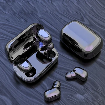 Bluetooth Slušalke 5.0 Brezžične Slušalke zraka pike TWS v Uho Čepkov Nepremočljiva Mini Slušalke 3D Stereo Zvok Športne Slušalke