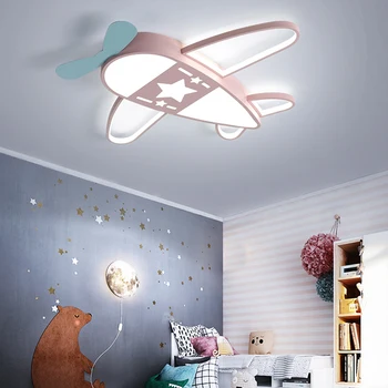 Letalo otroci nordijska otroška soba, spalnica dekor led lučka za samosprožilec sveti prostor zatemniti stropa, svetloba domačega dekoracijo lamparas