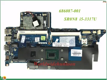 Visoka Kakovost MB 686087-001 Za HP Envy4 Envy6 Prenosni računalnik z Matično ploščo QAUE30 LA-8662P SR0N8 i5-3317U HM77 DDR3 Testirani