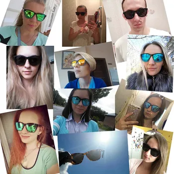 Polarizirana sončna Očala Ženske Moški UV400 Klasičen Moški Kvadratnih Retro Ženska sončna Očala Vožnje Očala Pribor Oculos De Sol