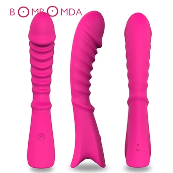 Dildo, Vibrator Spot Vibratorji Polnjenje prek kabla USB Za Ženske Klitoris Čarobno Palico, Silikonski Vibrator Sex Igrače Za Žensko Odraslih Igrače Shop