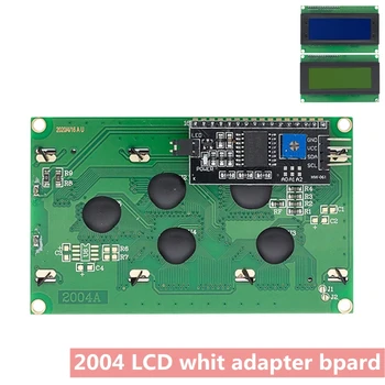 LCD2004+I2C 2004 20x4 2004A Modra/Zelena zaslon HD44780 Znak LCD /w IIC/I2C Serijski Vmesnik Ac Modul za arduino